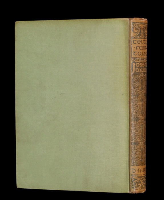 1892 Rare First Edition - CELTIC FAIRY TALES by Joseph Jacobs Illustrated by John D. Batten.