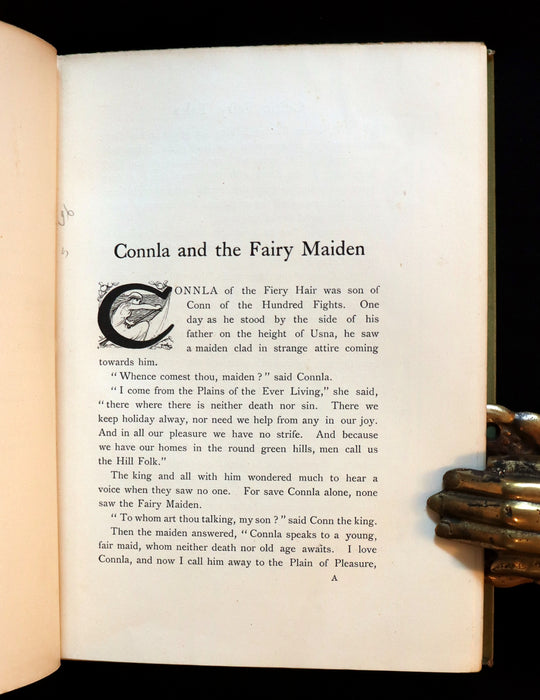 1892 Rare First Edition - CELTIC FAIRY TALES by Joseph Jacobs Illustrated by John D. Batten.