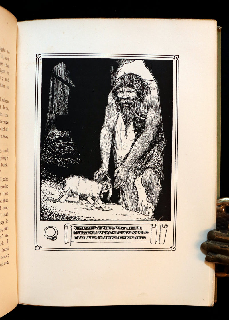 1892 Rare First Edition - CELTIC FAIRY TALES by Joseph Jacobs Illustrated by John D. Batten.