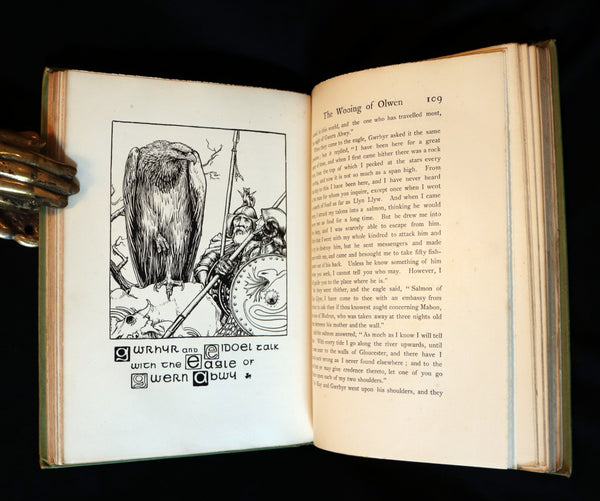 1892 Rare First Edition - CELTIC FAIRY TALES by Joseph Jacobs Illustrated by John D. Batten.