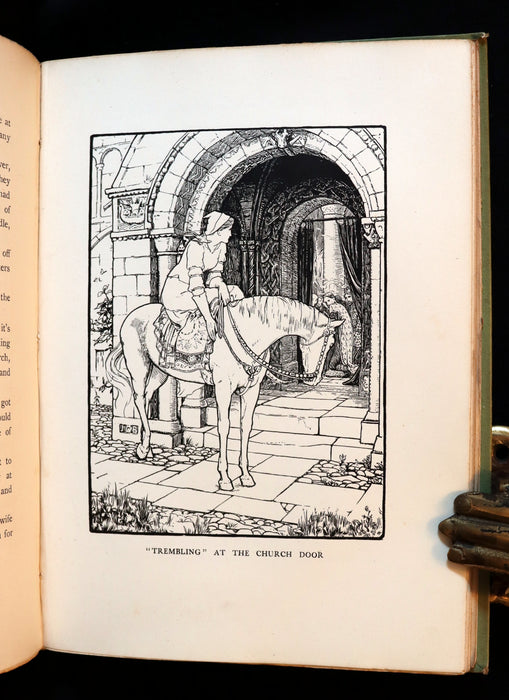 1892 Rare First Edition - CELTIC FAIRY TALES by Joseph Jacobs Illustrated by John D. Batten.