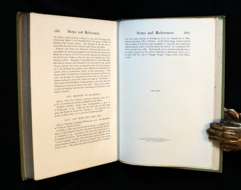 1892 Rare First Edition - CELTIC FAIRY TALES by Joseph Jacobs Illustrated by John D. Batten.