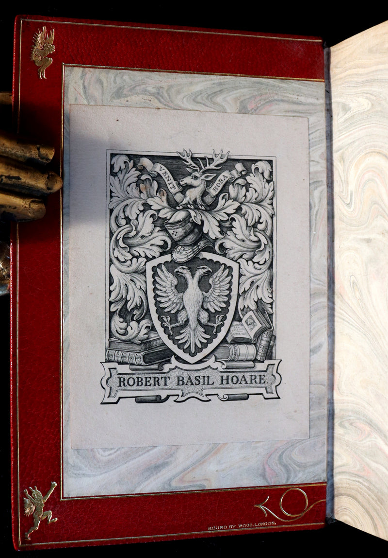 1830 1stED with 3 States illustrations by CRUIKSHANK - Letters on DEMONOLOGY & WITCHCRAFT by W. Scott bound by WOOD.