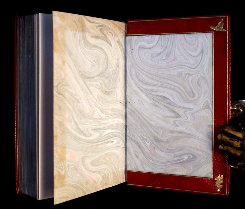 1830 1stED with 3 States illustrations by CRUIKSHANK - Letters on DEMONOLOGY & WITCHCRAFT by W. Scott bound by WOOD.