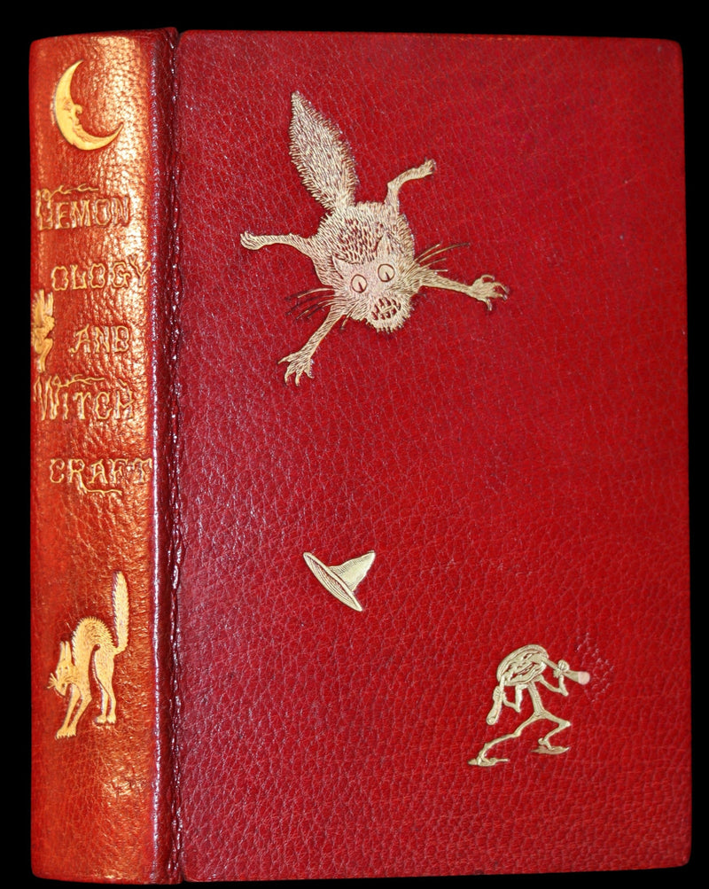 1830 1stED with 3 States illustrations by CRUIKSHANK - Letters on DEMONOLOGY & WITCHCRAFT by W. Scott bound by WOOD.