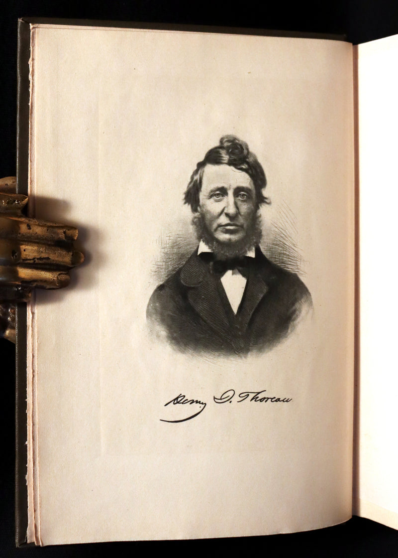 1902 Scarce Edition - WALDEN or, Life in the Woods by Henry David Thoreau with 28 Illustrations.