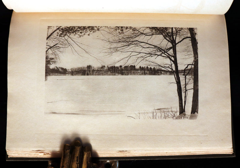 1902 Scarce Edition - WALDEN or, Life in the Woods by Henry David Thoreau with 28 Illustrations.