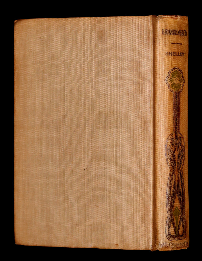 1900 Scarce Gothic Book - FRANKENSTEIN or, The Modern Prometheus by Mary Shelley.