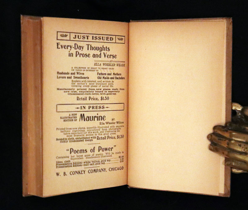 1900 Scarce Gothic Book - FRANKENSTEIN or, The Modern Prometheus by Mary Shelley.