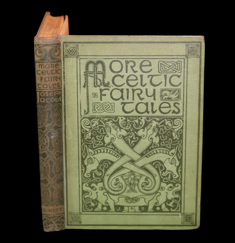 1894 Scarce First Edition - MORE CELTIC FAIRY TALES by Joseph Jacobs Illustrated by John D. Batten.