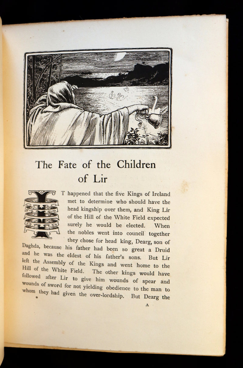 1894 Scarce First Edition - MORE CELTIC FAIRY TALES by Joseph Jacobs Illustrated by John D. Batten.