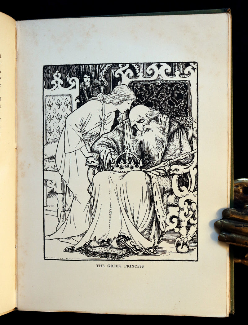 1894 Scarce First Edition - MORE CELTIC FAIRY TALES by Joseph Jacobs Illustrated by John D. Batten.