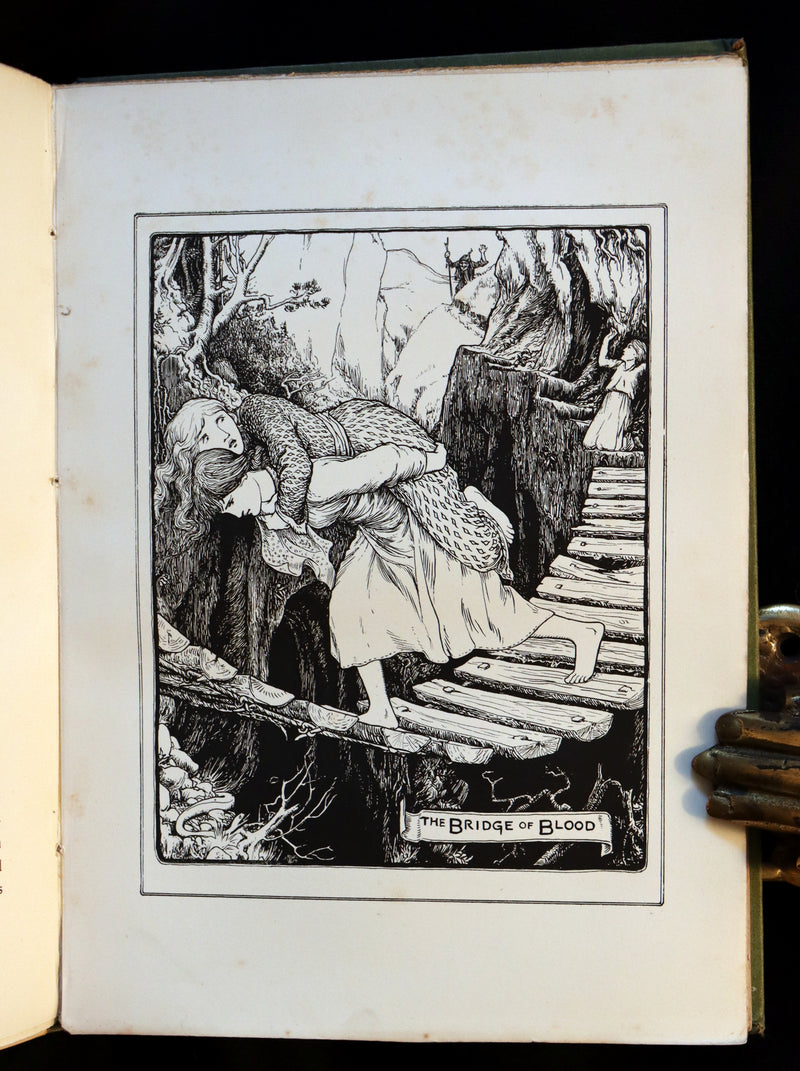 1894 Scarce First Edition - MORE CELTIC FAIRY TALES by Joseph Jacobs Illustrated by John D. Batten.