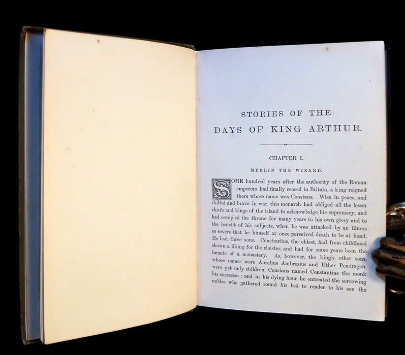 1898 Rare Book - Stories of the Days of King Arthur illustrated by Gustave Dore.