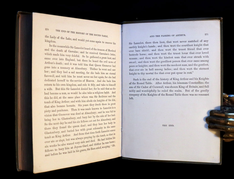 1898 Rare Book - Stories of the Days of King Arthur illustrated by Gustave Dore.