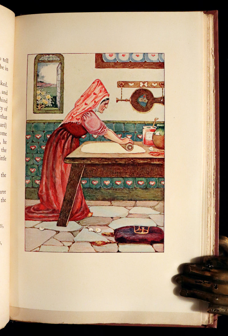 1908 Scarce Book - Alice's Adventures in Wonderland Illustrated by Amy Millicent Sowerby. 1st US Edition.