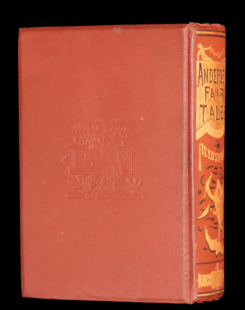 1898 Rare Victorian Book - Hans Christian Andersen's FAIRY TALES with original illustrations.