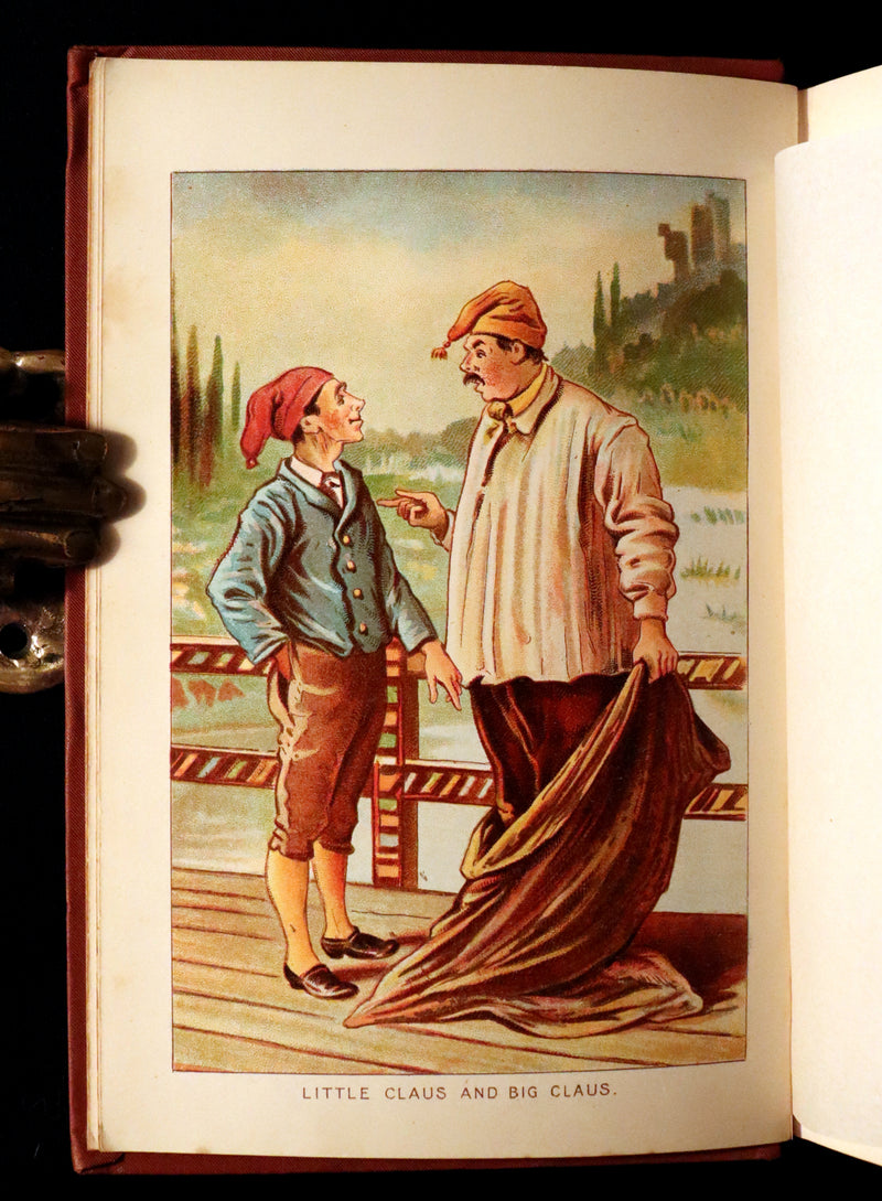 1898 Rare Victorian Book - Hans Christian Andersen's FAIRY TALES with original illustrations.