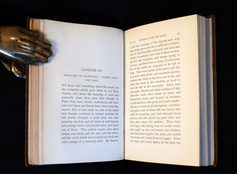 1878 Rare 1stED Book - FAIRY TALES, Their Origin and Meaning with Some Account of Dwellers in Fairyland.