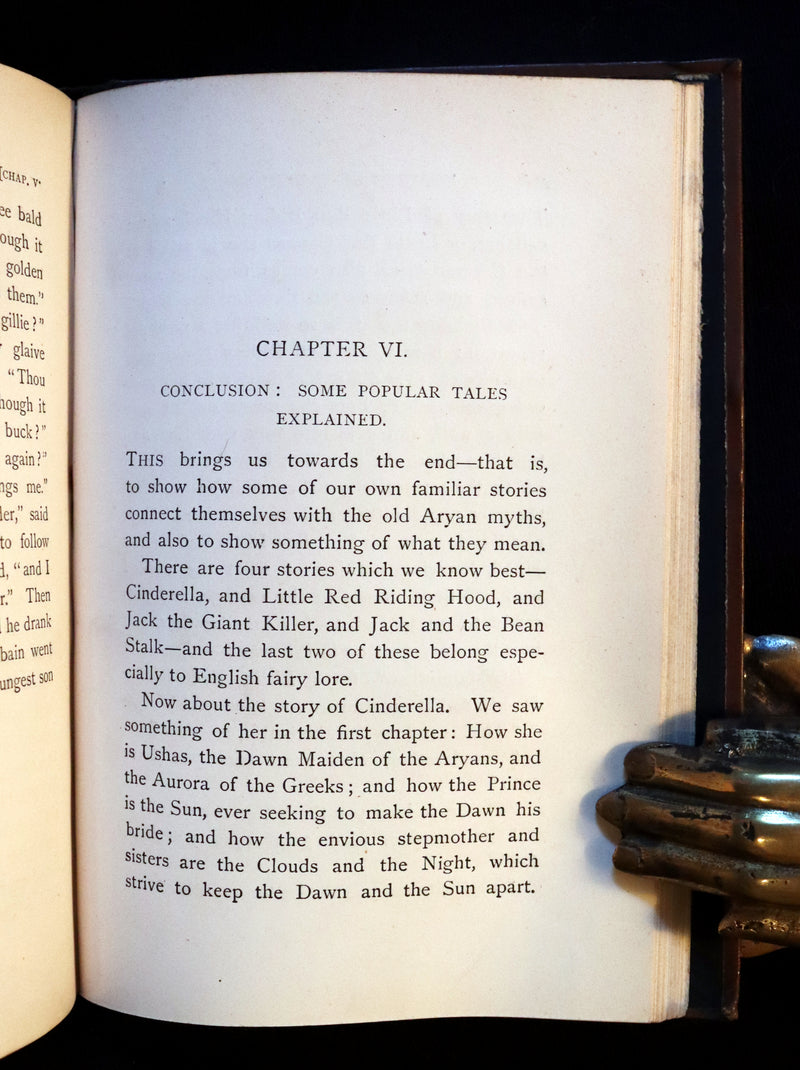 1878 Rare 1stED Book - FAIRY TALES, Their Origin and Meaning with Some Account of Dwellers in Fairyland.