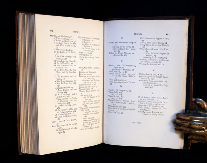 1878 Rare 1stED Book - FAIRY TALES, Their Origin and Meaning with Some Account of Dwellers in Fairyland.