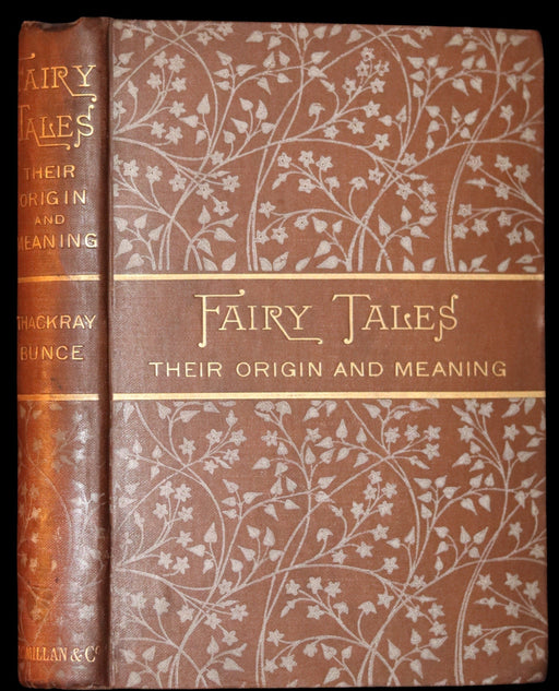1878 Rare 1stED Book - FAIRY TALES, Their Origin and Meaning with Some Account of Dwellers in Fairyland.