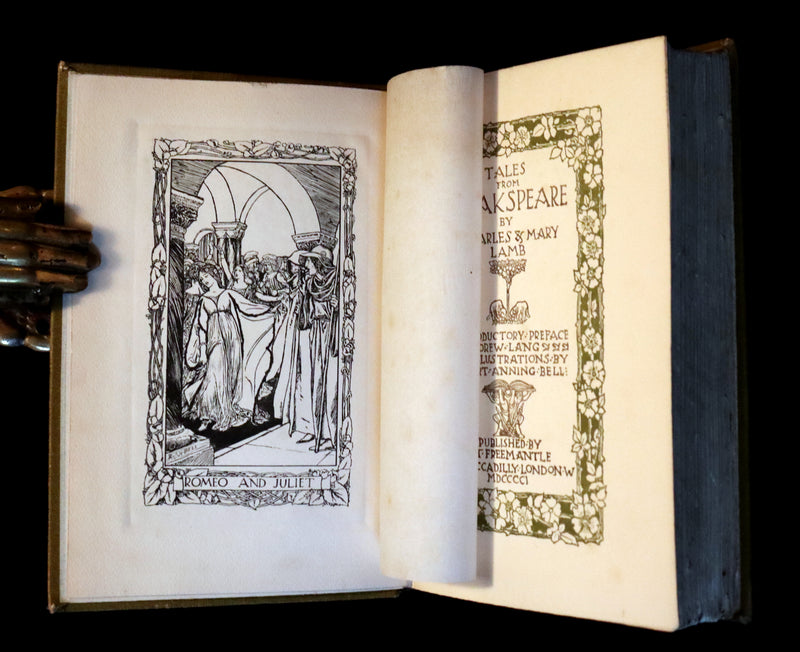 1901 Rare Book - Tales From Shakspeare (Shakespeare) Illustrated by Robert Anning Bell.