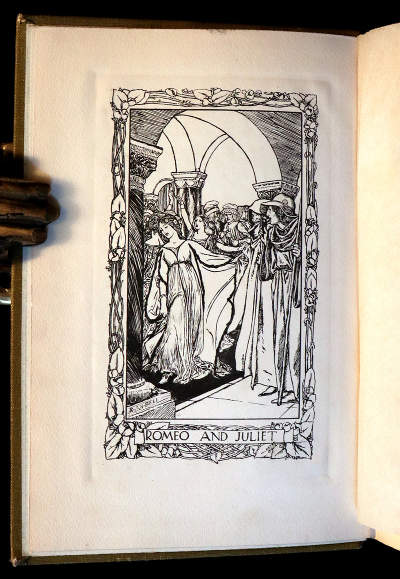 1901 Rare Book - Tales From Shakspeare (Shakespeare) Illustrated by Robert Anning Bell.