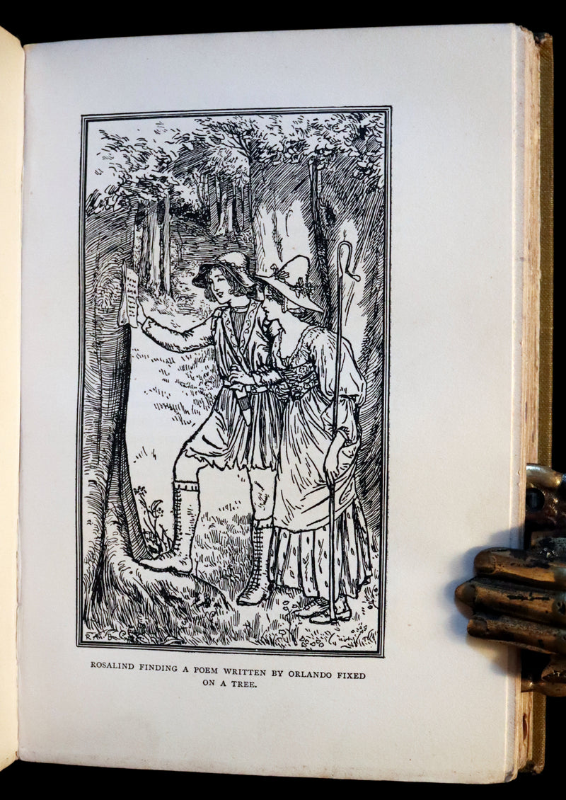 1901 Rare Book - Tales From Shakspeare (Shakespeare) Illustrated by Robert Anning Bell.