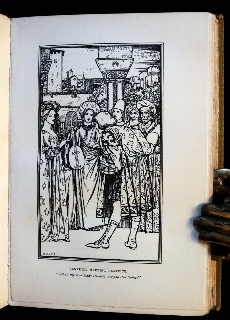 1901 Rare Book - Tales From Shakspeare (Shakespeare) Illustrated by Robert Anning Bell.