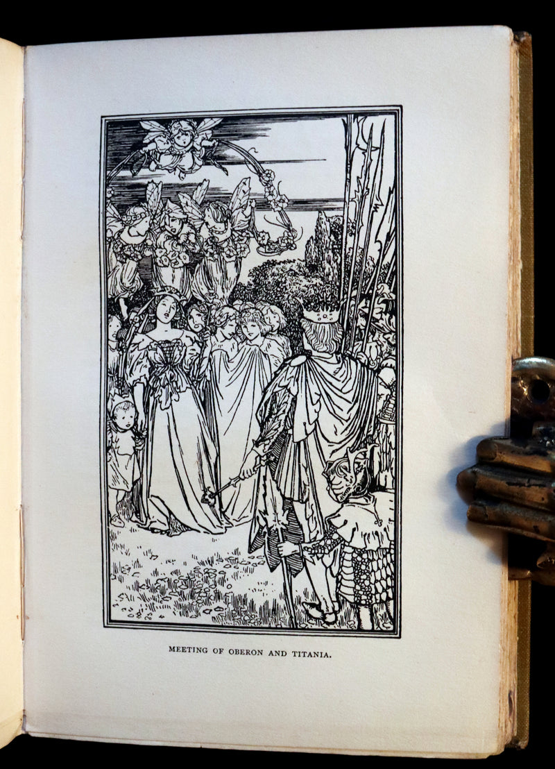 1901 Rare Book - Tales From Shakspeare (Shakespeare) Illustrated by Robert Anning Bell.