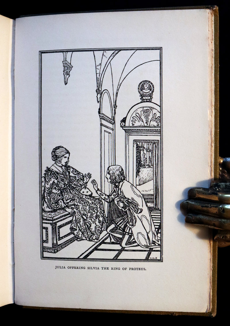 1901 Rare Book - Tales From Shakspeare (Shakespeare) Illustrated by Robert Anning Bell.