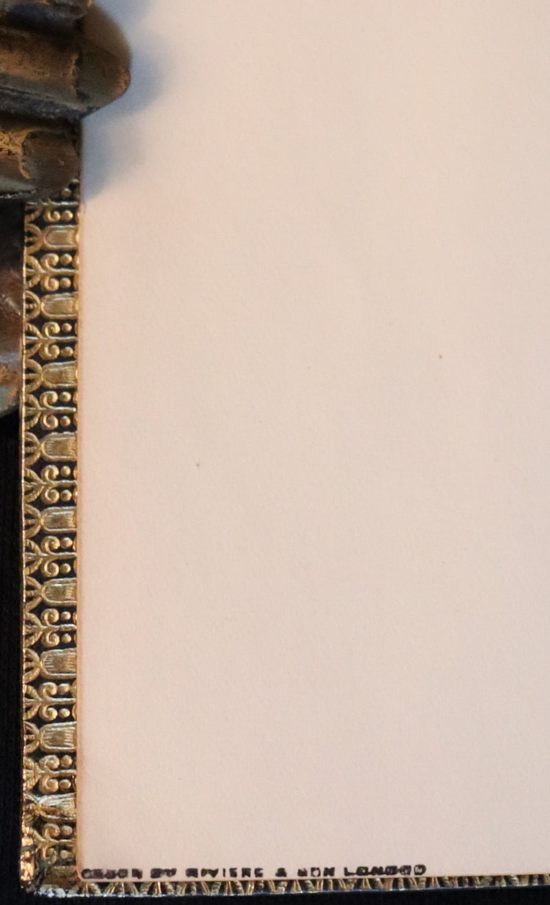 1920 Beautiful Riviere Binding -Selected Poems Of Percy Bysshe Shelley, English Romantic poet.