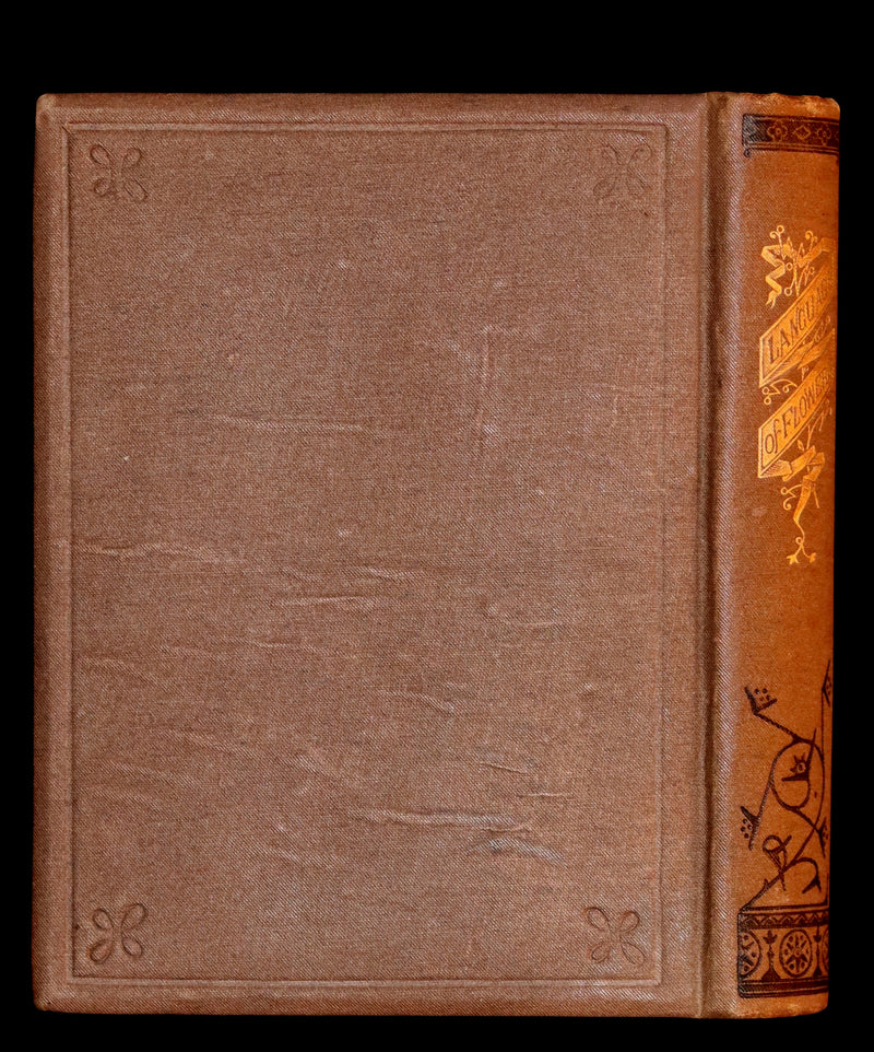 1870 Scarce Floriography Book - FLOWERS, Their Language, Poetry, and Sentiment.