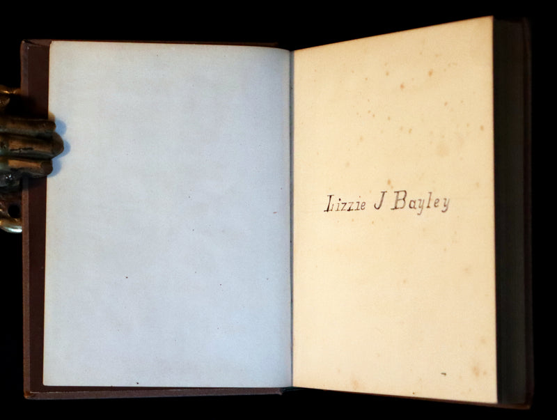 1870 Scarce Floriography Book - FLOWERS, Their Language, Poetry, and Sentiment.
