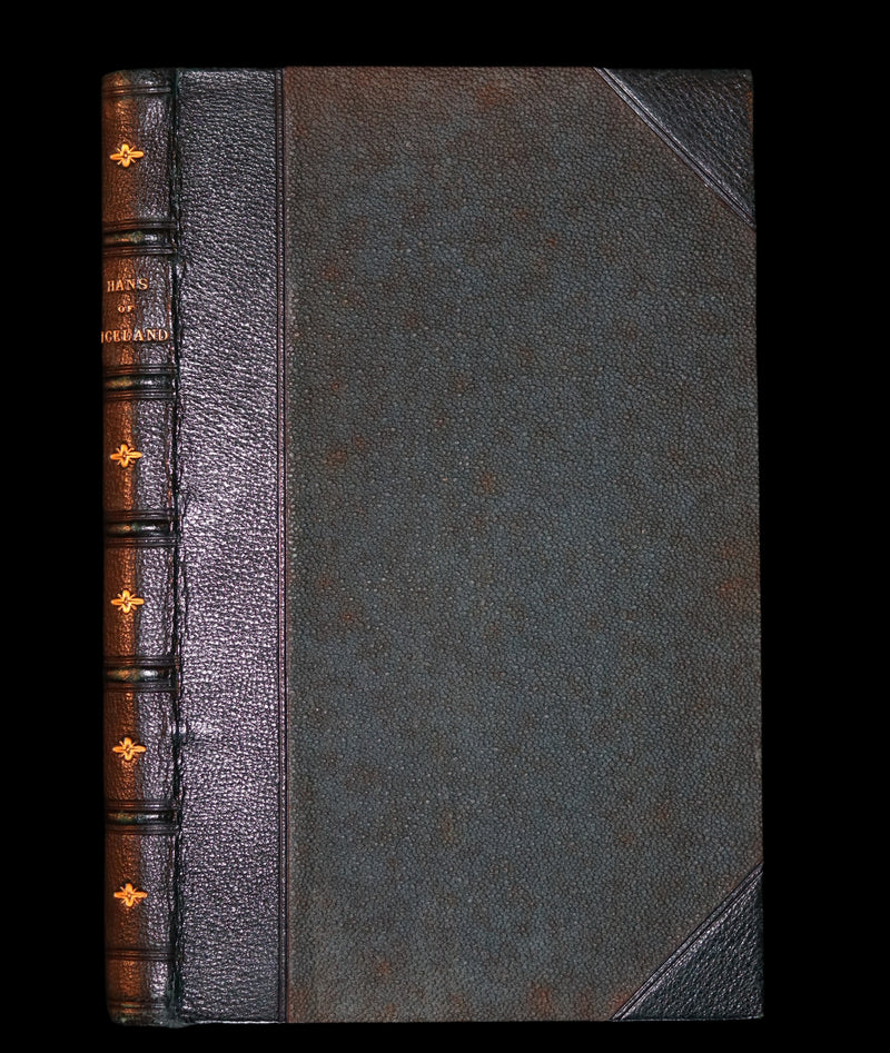 1825 Rare First Edition - HANS of ICELAND by Victor Hugo Illustrated by Cruikshank. Gothic Novel.