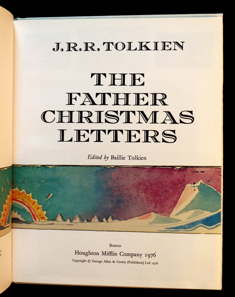 1976 First Edition - The Father Christmas Letters of J.R.R. TOLKIEN for his Children.