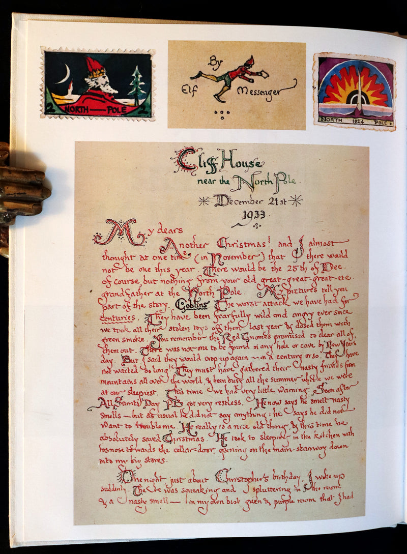 1976 First Edition - The Father Christmas Letters of J.R.R. TOLKIEN for his Children.