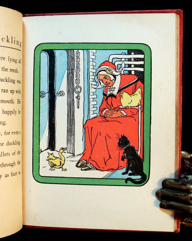 1908 Rare Book - The Ugly Duckling From Andersen's Fairy Tales illustrated by John R. Neill.