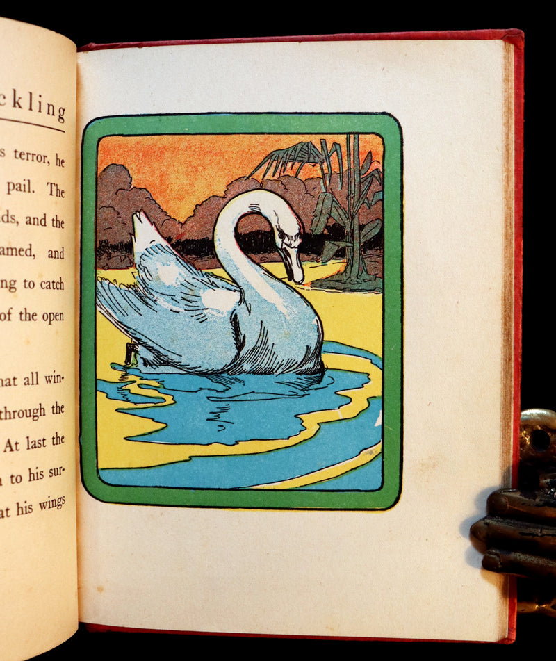 1908 Rare Book - The Ugly Duckling From Andersen's Fairy Tales illustrated by John R. Neill.