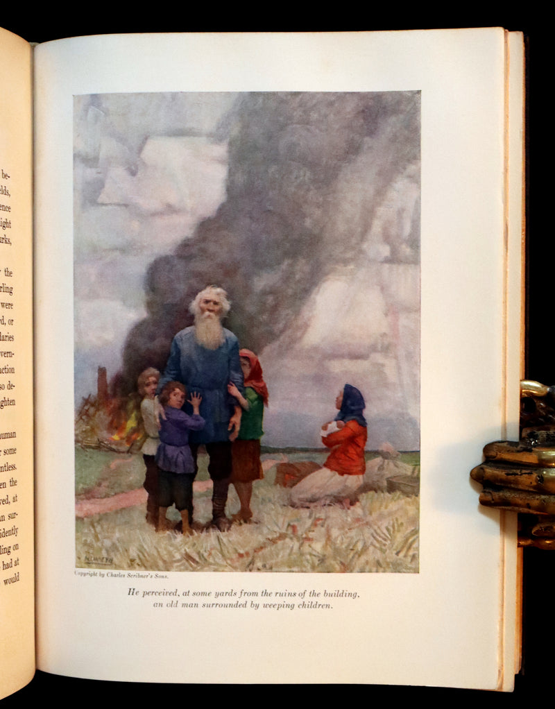 1927 First Edition - Jules Verne - Michael Strogoff, A Courier Of The Czar illustrated by N. C. Wyeth.