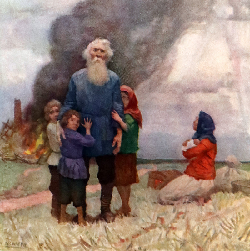 1927 First Edition - Jules Verne - Michael Strogoff, A Courier Of The Czar illustrated by N. C. Wyeth.