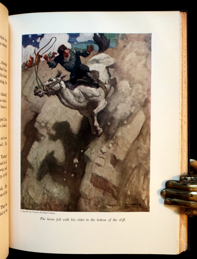 1927 First Edition - Jules Verne - Michael Strogoff, A Courier Of The Czar illustrated by N. C. Wyeth.