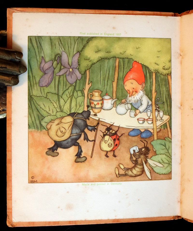 1933 Scarce First Edition - THE JOLLY GNOME by Ida Bohatta.