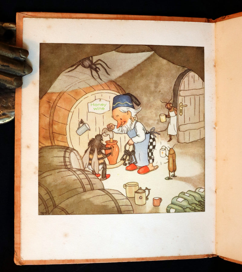 1933 Scarce First Edition - THE JOLLY GNOME by Ida Bohatta.