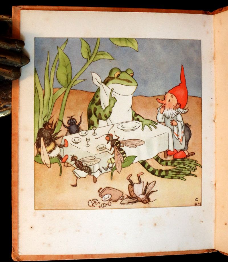 1933 Scarce First Edition - THE JOLLY GNOME by Ida Bohatta.