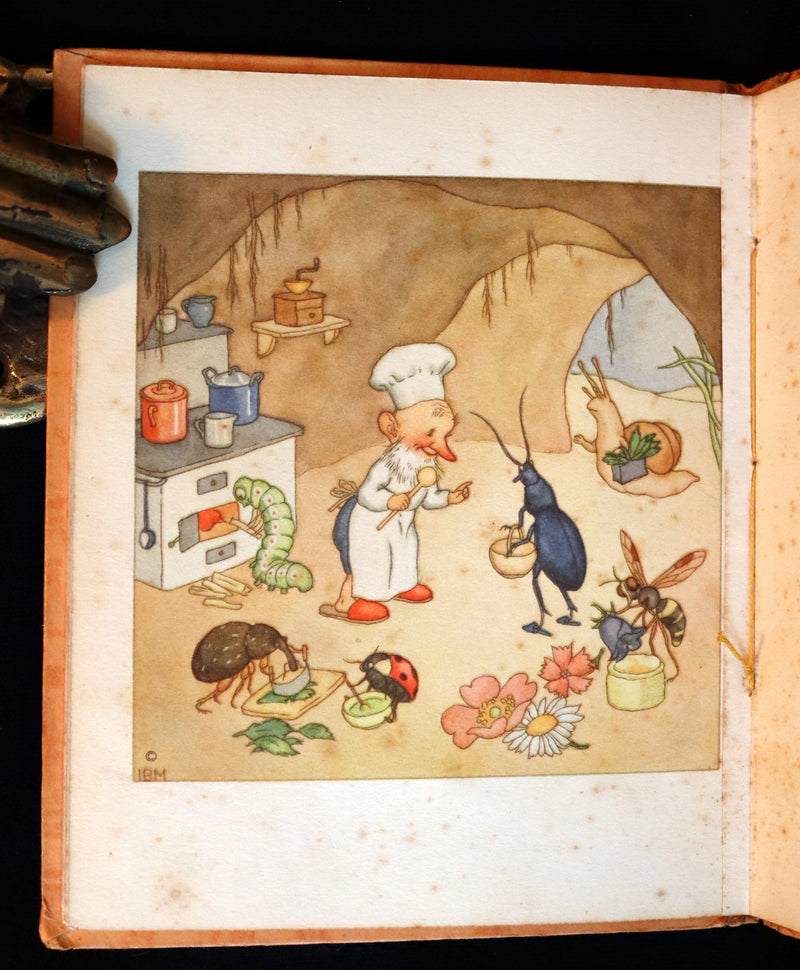 1933 Scarce First Edition - THE JOLLY GNOME by Ida Bohatta.