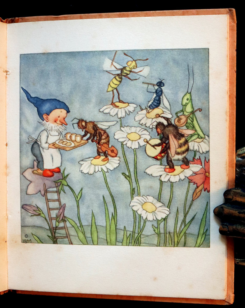 1933 Scarce First Edition - THE JOLLY GNOME by Ida Bohatta.