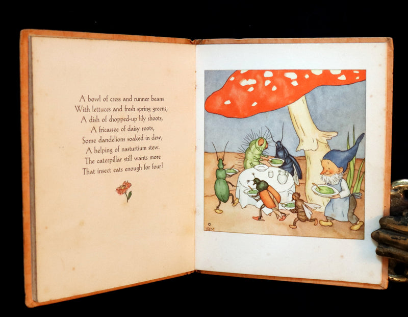 1933 Scarce First Edition - THE JOLLY GNOME by Ida Bohatta.