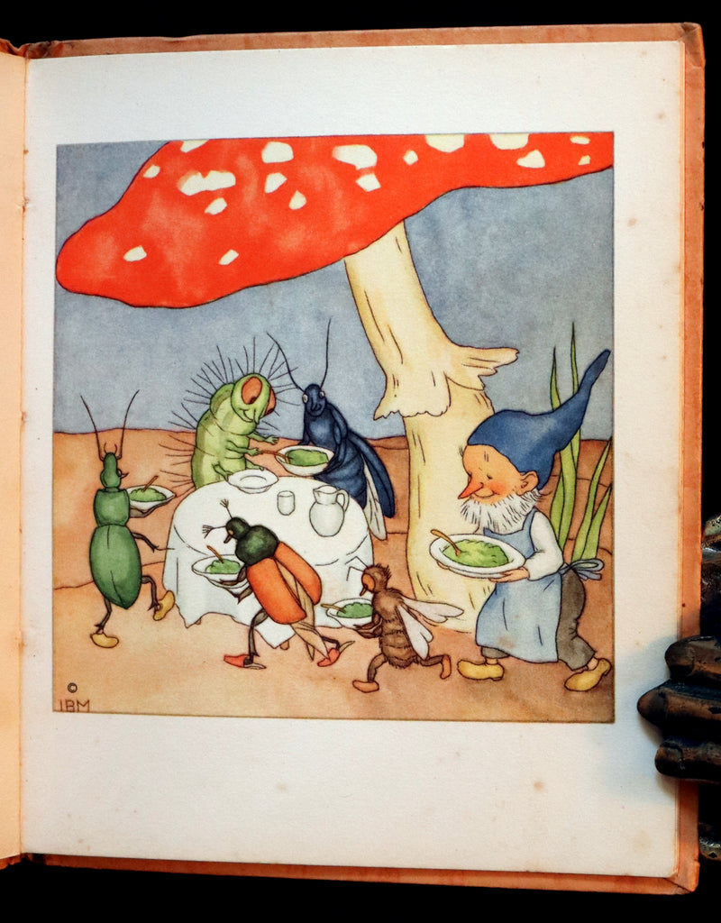 1933 Scarce First Edition - THE JOLLY GNOME by Ida Bohatta.